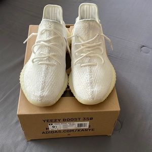 Adidas Yeezy. White. Size 9 1/2